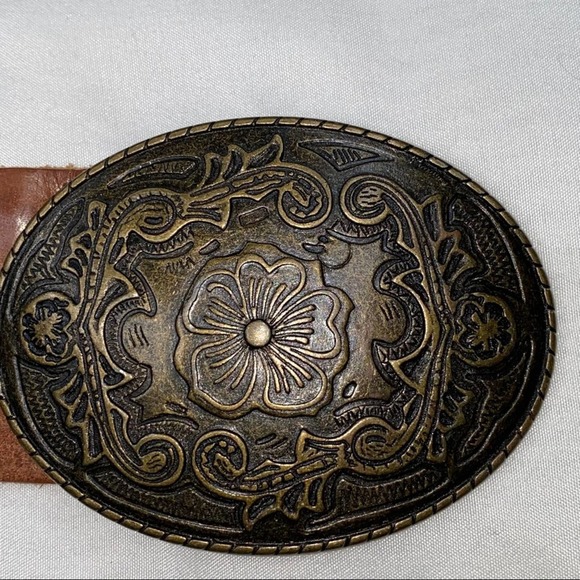 Banana Republic Basket Weaved Brown Belt - Picture 5 of 5